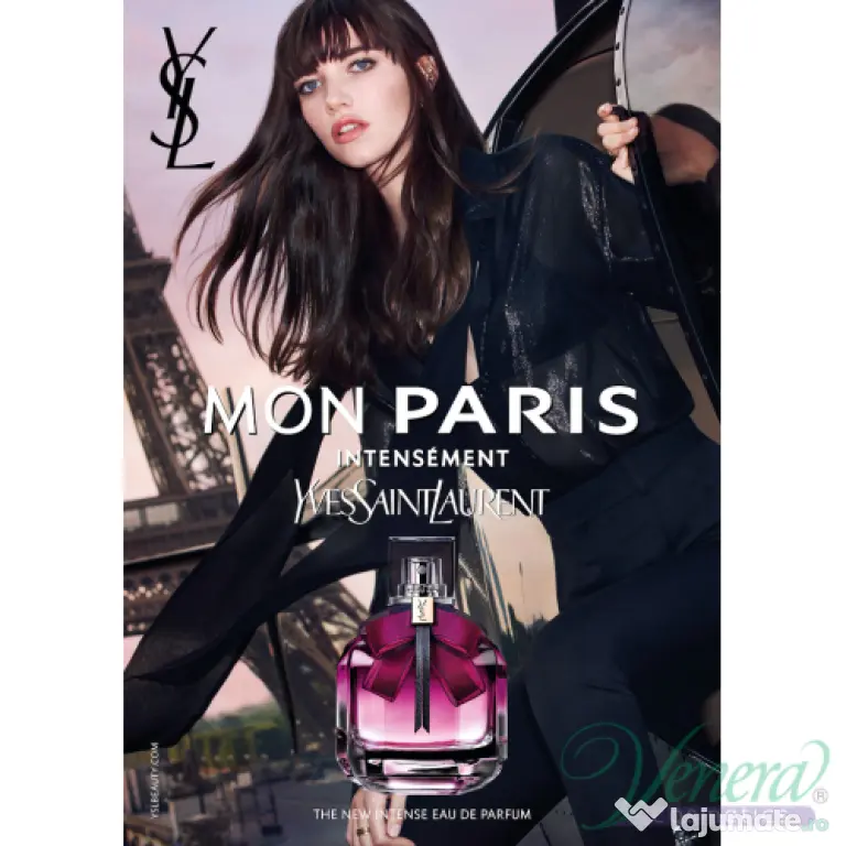 Yves Saint Laurent Mon Paris 90ml EDP, pentru femei, made in France