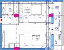 Apartament cu 2 camere, terasa in Floresti zona Terra