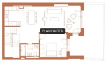 Apartament 4 camere 128.1 mp + gradina 28.1 mp + 8 mp in Hex