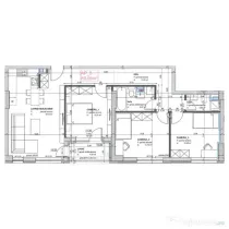 Apartament 4 CAM, SU 89.08 MP, LOGIE in zona MARASTI