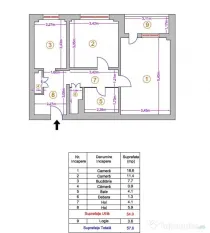 Apartament 2 camere decomandat Lujerului - Timonierului