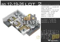 Ap 3 cam 2 Balcoane – Decomandat – Zona Pallady – C... 