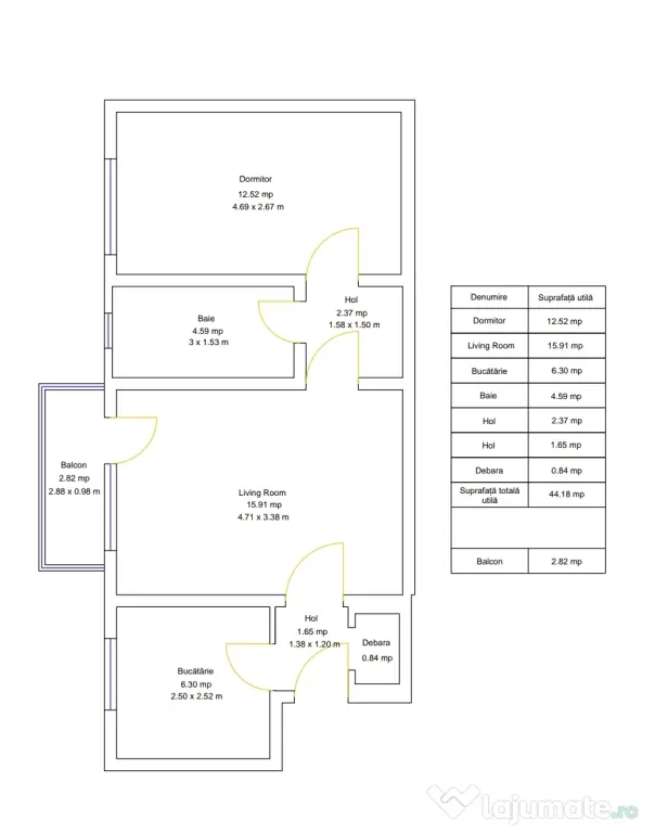 Direct Proprietar | Apt. 2 Camere - Bulevardul Revolutiei | Etaj 2 | Negociabil — fotografia 1