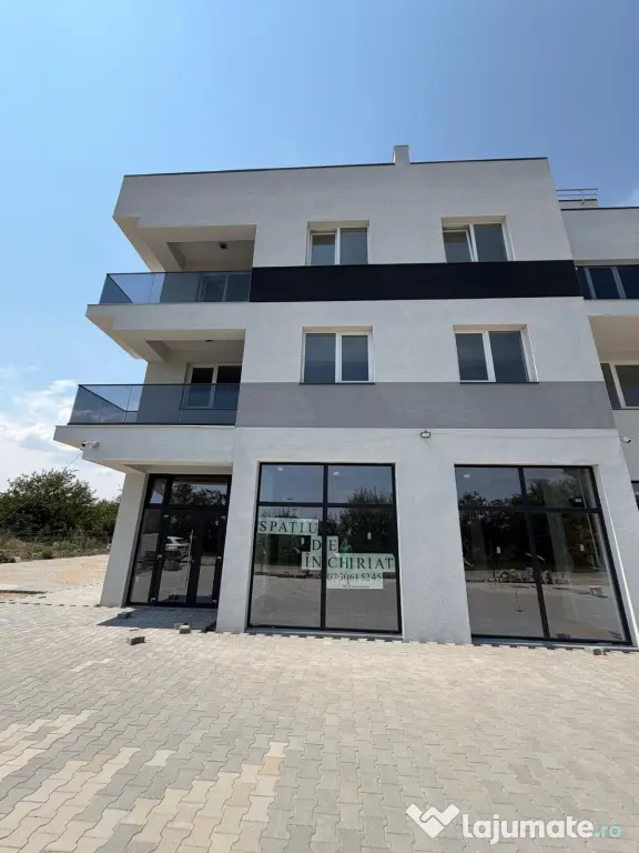 Spații comerciale de închiriat la cheie complet finisate Măgurele Str. Codrului