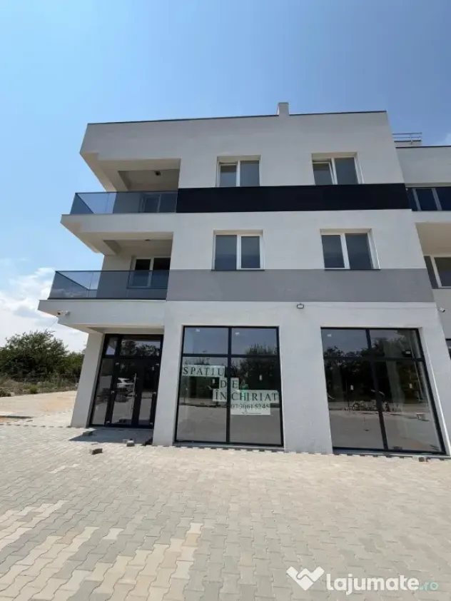 Spații comerciale de închiriat la cheie complet finisate Măgurele Str. Codrului