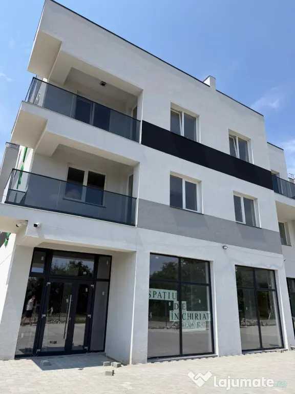 Spații comerciale de închiriat la cheie complet finisate Măgurele Str. Codrului
