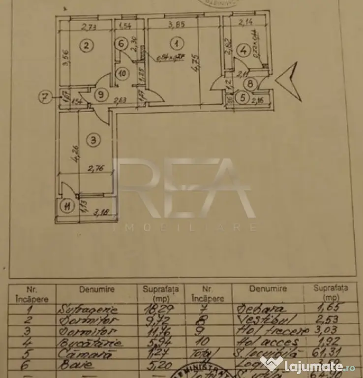 3 camere, P/8, 64,90 mp-Drumul Taberei-Afi Cotroceni - Bucuresti (Bucuresti-Ilfov)