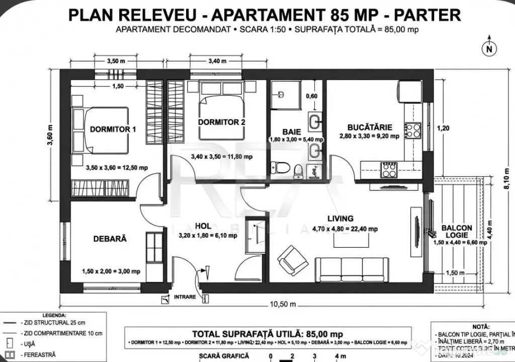 4 camere parc Tineretului, 5 min metrou, ideal sediu firma. - Bucuresti (Bucuresti-Ilfov)