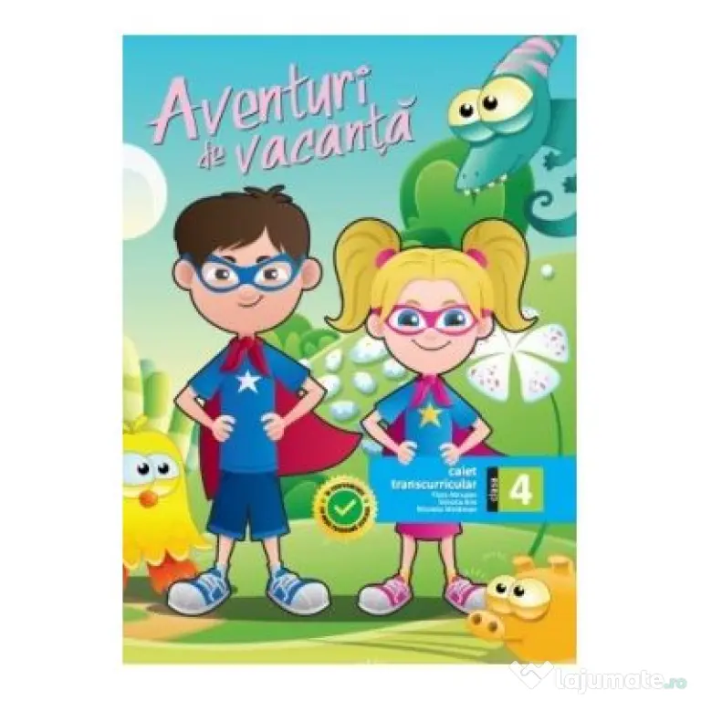 Aventuri de vacanta, Caiet transcurricular clasa a 4-a - Flora Abrudan