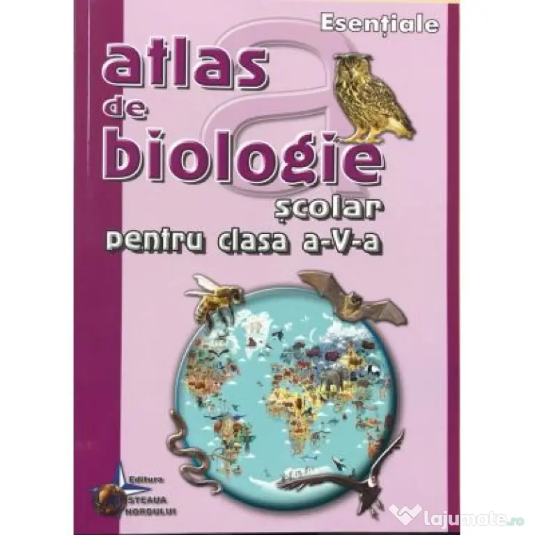 Atlas de biologie scolar pentru clasa a 5-a - Cristiana Neamtu