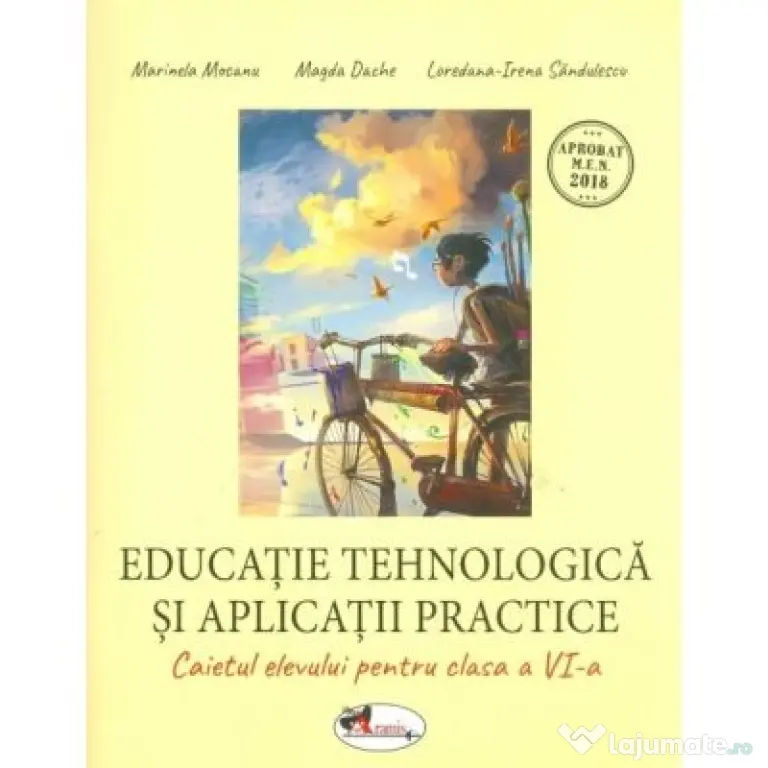 Educatie tehnologica si aplicatii practice, caietul elevului pentru clasa a 6-a - Marinela Mocanu