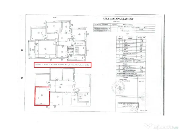 Apartament deosebit 4 camere etaj 3 din 4 - boxa - garaj - Ploiesti (Prahova)
