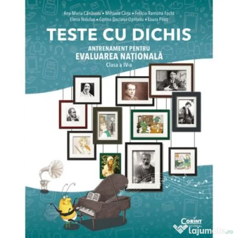 Teste cu dichis. Antrenament pentru Evaluarea Nationala Clasa a 4-a - Ana-Maria Canavoiu