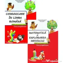 Pachet 2 caiete Clasa Pregatitoare: Comunicare in limba romana si Matematica - Valentina Stefan-Caradeanu