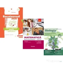 Pachet Bacalaureat 2026. Limba si literatura romana, Matematica M1. Teste si Biologie pe intelesul tuturor clasele 9-10 - Mihaela Dobos, Rodica Manole