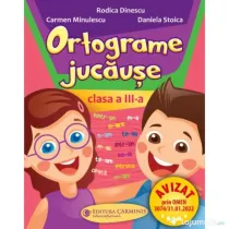 Ortograme jucause. Clasa a 3-a OJ3 - Rodica Dinescu,