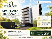2 Camere | Grădină Generoasă | Parcare inclusa |Bloc Bout