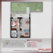 2 Camere | Grădină Generoasă | Parcare inclusa |Bloc Bout 