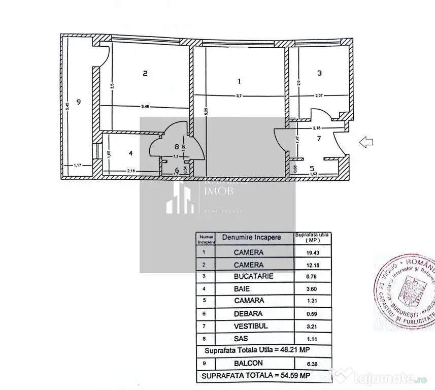 Apartament 2 camere 55mp - bd. Alexandru Obregia - Bercen... - Bucuresti (Bucuresti-Ilfov)