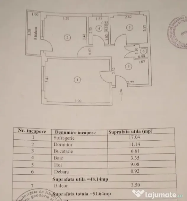 Apartament 2 camere decomandat, zona Buzaului. - Braila (Braila)