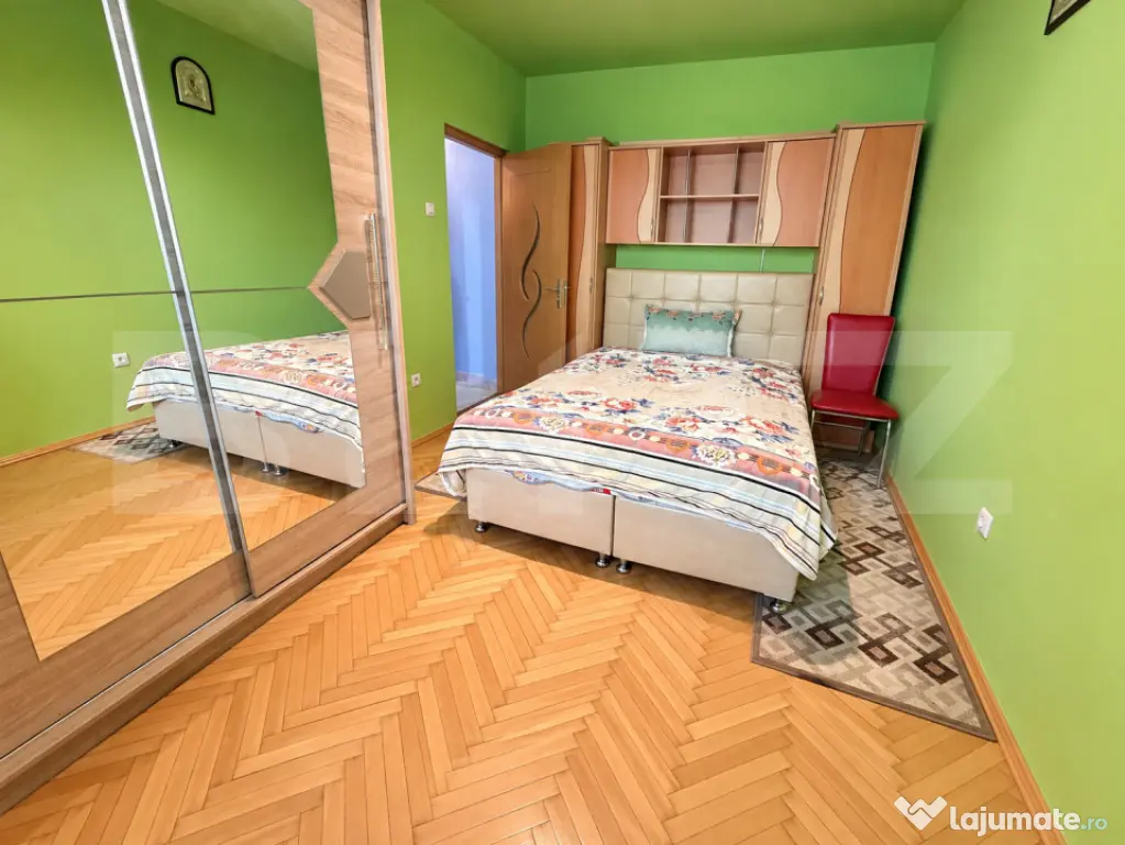 Apartament 2 camere,balcon si camara,etaj 2,Cetate - Alba Iulia (Alba)