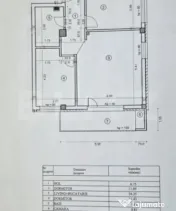 Apartament 3 camere, 61 mp, Optimus Vivo