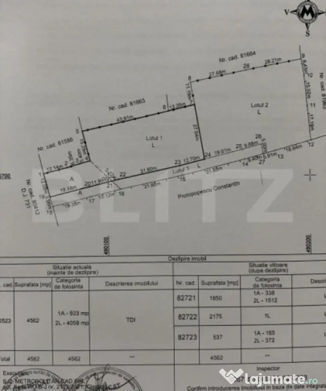 Teren intravilan, 2.712 mp, zona Coșești - Cosesti (Arges)