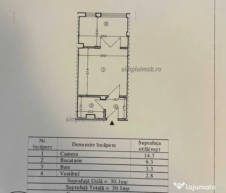 Garsoniera Dristor Sector 3 de vanzare Metrou Mihai Bravu 10 min - Bucuresti (Bucuresti-Ilfov)