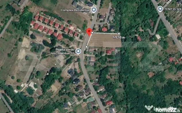 Teren intravilan, 4300 mp, zona Breazu - Breazu (Iasi)