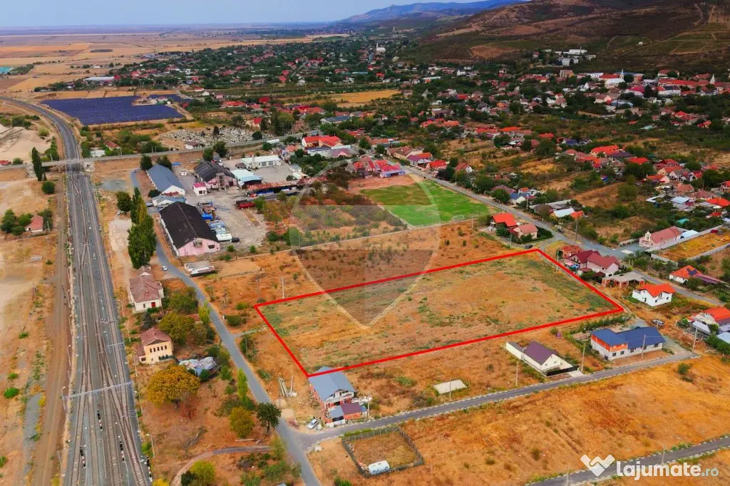 Teren intravilan curti constructii 10432 mp Ghioroc Carti... - Ghioroc (Arad)