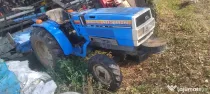 Tractoras Mitsubishi MTE 1800d tracțiune 4x4 cu freza de sol