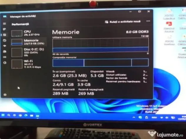 Mini Desktop HP robust și performant/pachet