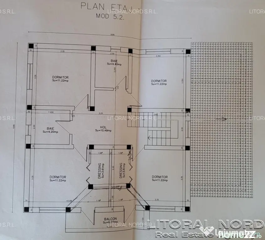 Exclusivitate -Techirghiol, imobil P+1E, 7 camere,garaj,teren 2.118 mp - Techirghiol (Constanta)