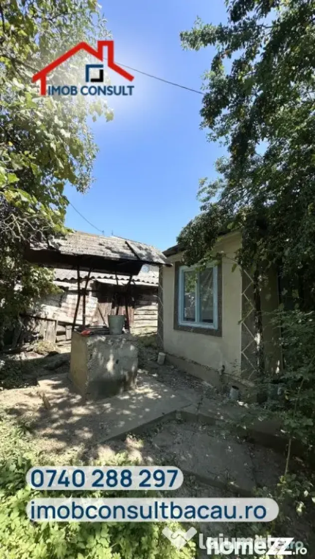 Casă de vânzare cu teren de 1.000 mp | Grigoreni, comuna Șorteni | CE1 - Grigoreni (Bacau)