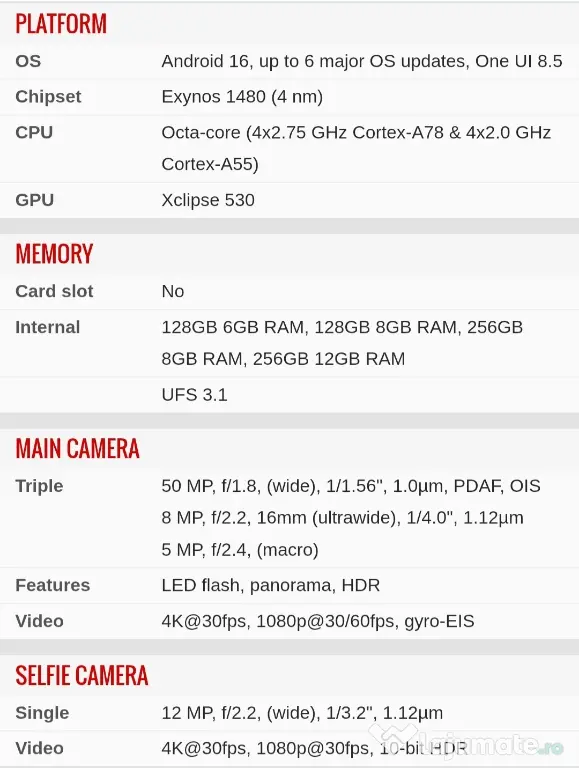 Samsung A17 Gri cu Factura
