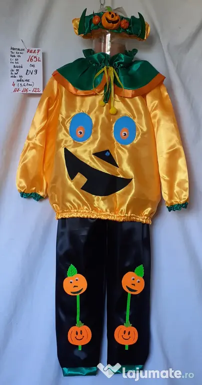 Costum Dovlecel pentru copii 4-5-6-7,165 lei