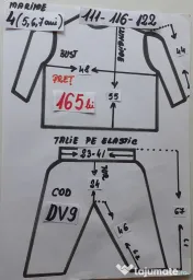 Costum Dovlecel pentru copii 4-5-6-7,165 lei