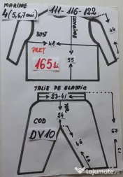 Costum Dovlecel pentru copii 4-5-6-7,165 lei