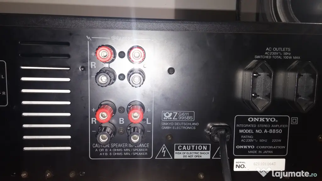 Amplificator 4 x 80 w ONKYO INTEGRA A8850