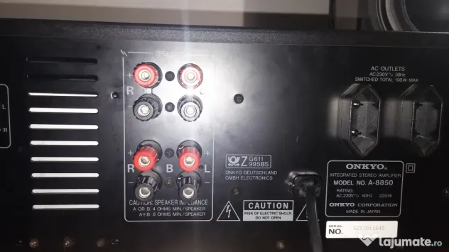 Amplificator 4 x 80 w ONKYO INTEGRA A8850