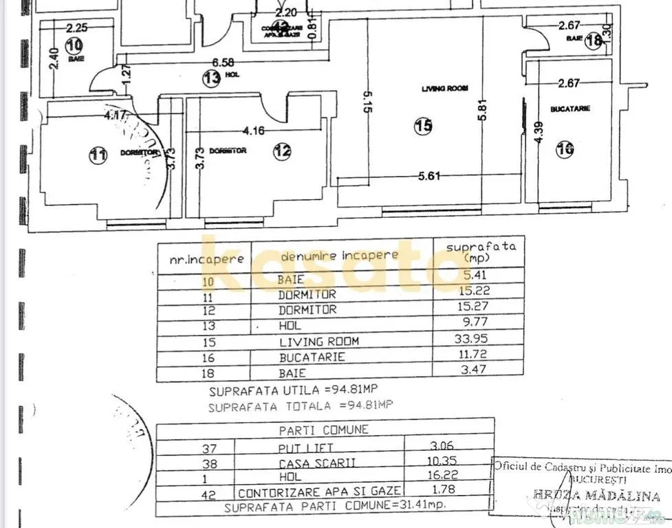 OPORTUNITATE | APARTAMENT 3 CAMERE | DOROBANTI | BLOC NOU | DECOMANDAT - Bucuresti (Bucuresti-Ilfov)
