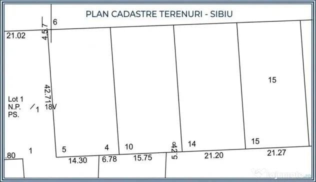 Teren intravilan Valea Avrigului - Avrig (Sibiu)