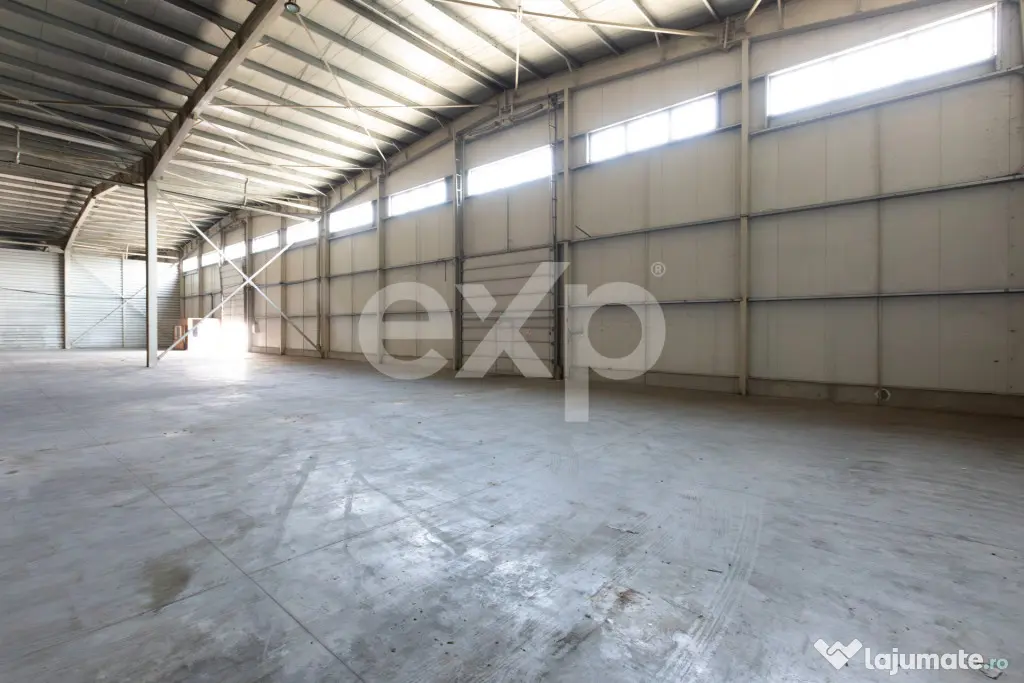 DE ÎNCHIRIAT | Ansamblu industrial 2 hale 4.400 mp | Calea - Margineni (Bacau)