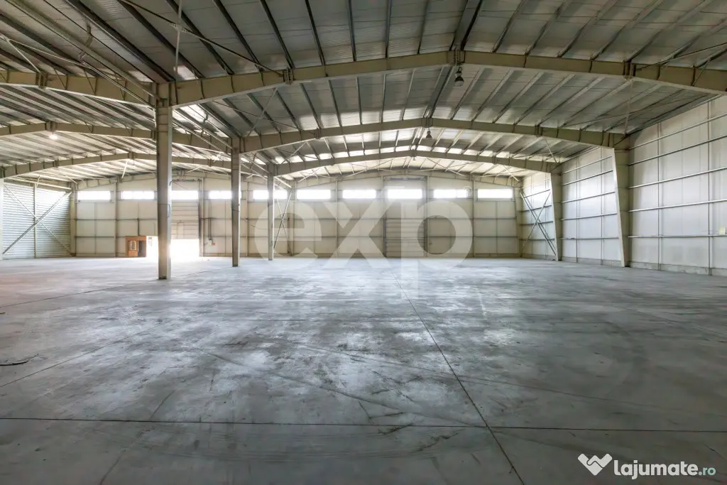 DE ÎNCHIRIAT | Ansamblu industrial 2 hale 4.400 mp | Calea - Margineni (Bacau)