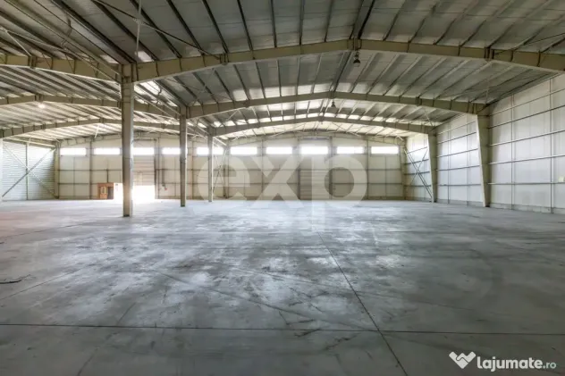 DE ÎNCHIRIAT | Ansamblu industrial 2 hale 4.400 mp | Calea - Margineni (Bacau)
