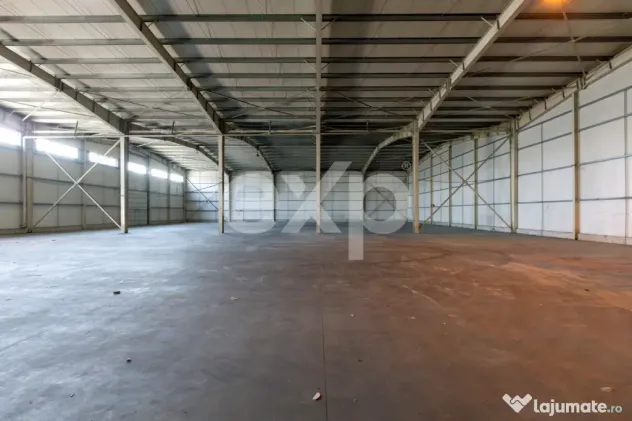 DE ÎNCHIRIAT | Ansamblu industrial 2 hale 4.400 mp | Calea - Margineni (Bacau)