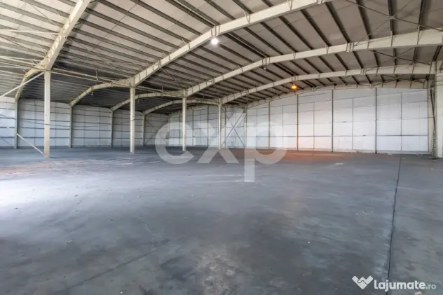 DE ÎNCHIRIAT | Ansamblu industrial 2 hale 4.400 mp | Calea - Margineni (Bacau)