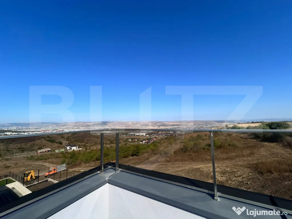 Casa de 214 mp, teren 458 mp, cu Vedere Panoramică în Dezm - Cluj-Napoca (Cluj)