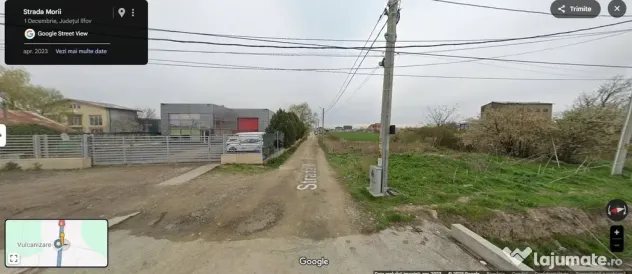 Teren intravilan de 5000 mp cu deschidere la Soseaua Giurgiu - 1 Decembrie (Bucuresti-Ilfov)