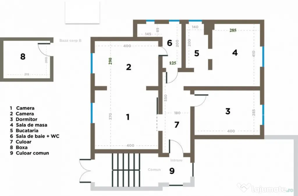 Strada Icoanei - Eminescu, apartament de 3 camere, etaj 1 - Bucuresti (Bucuresti-Ilfov)